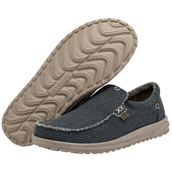 Baskets HEYDUDE Mikka Braided - Mocassin Confortable - Semelle Flexible - Hommes