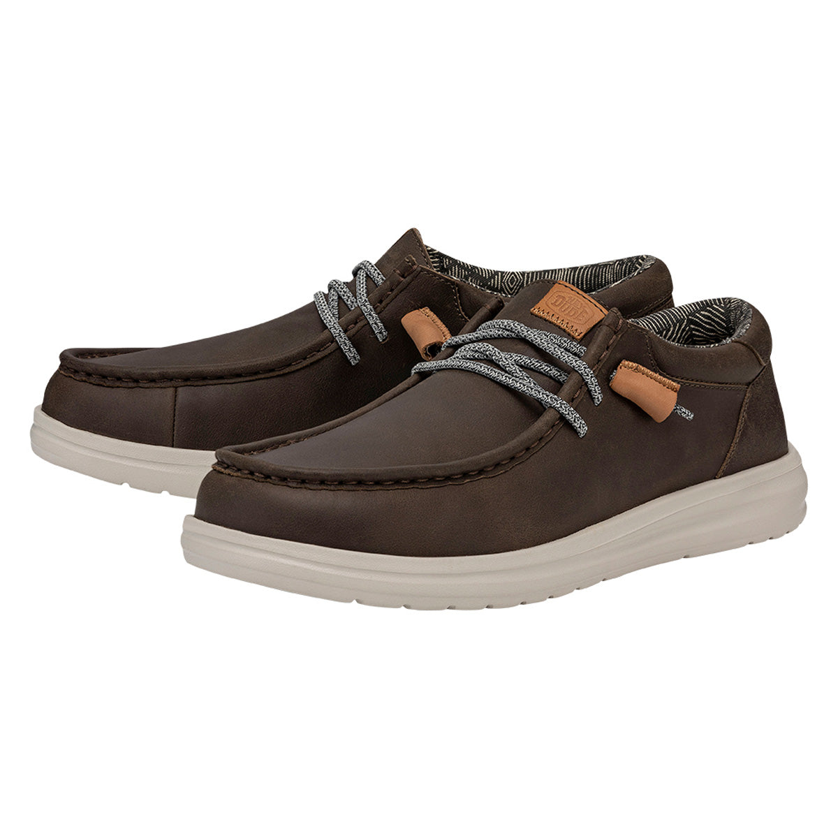 Wally Grip Craft Leather Men - Grey