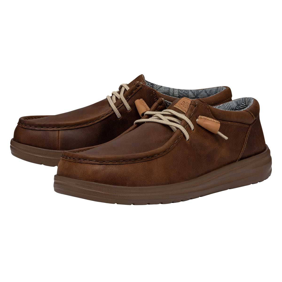 Wally Grip Craft Leather Hommes - Brown