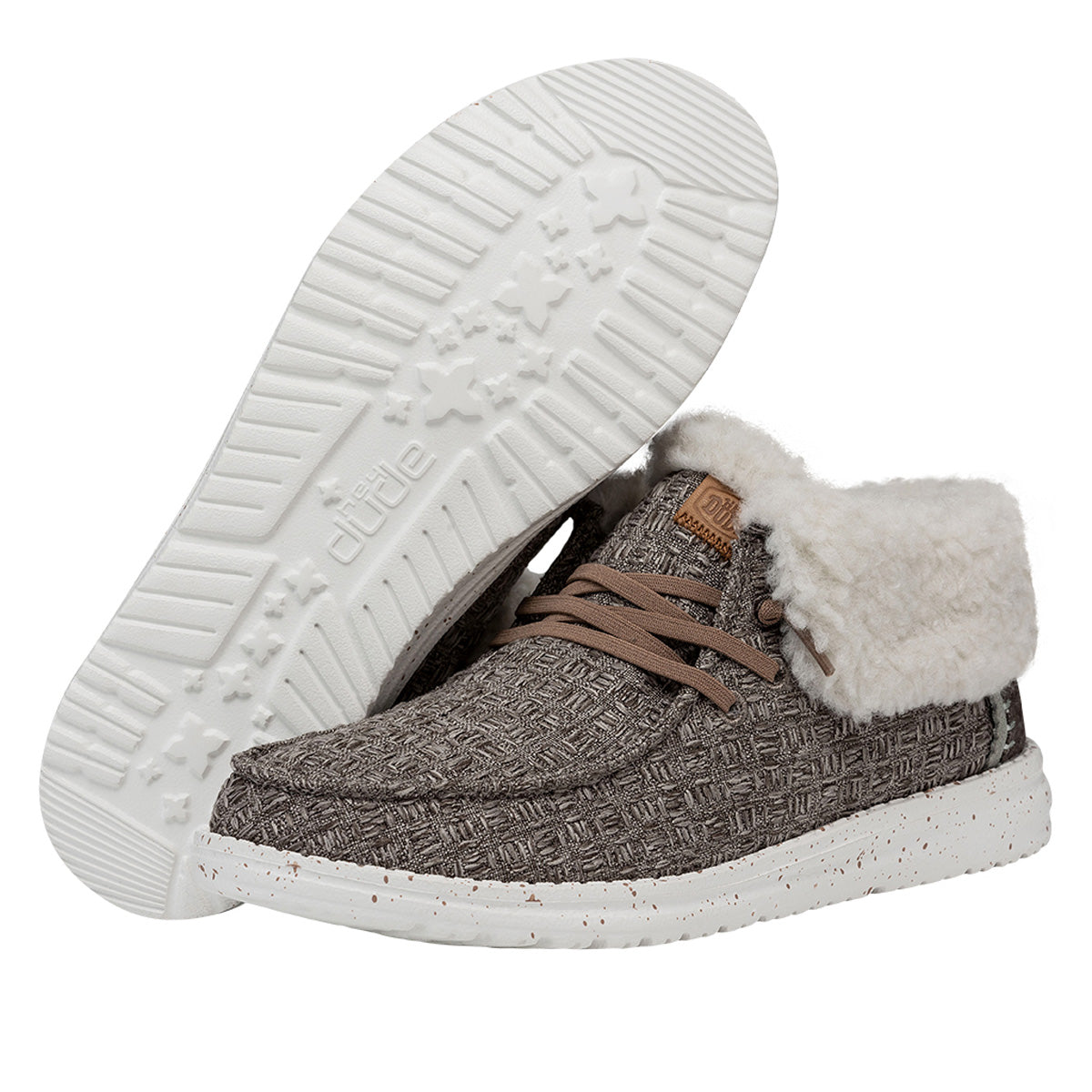 Wendy Fold Stitch Cozy Femmes - Walnut