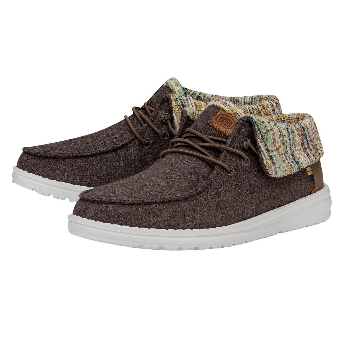 Wendy Fold Wooly Twill Donna - Brown