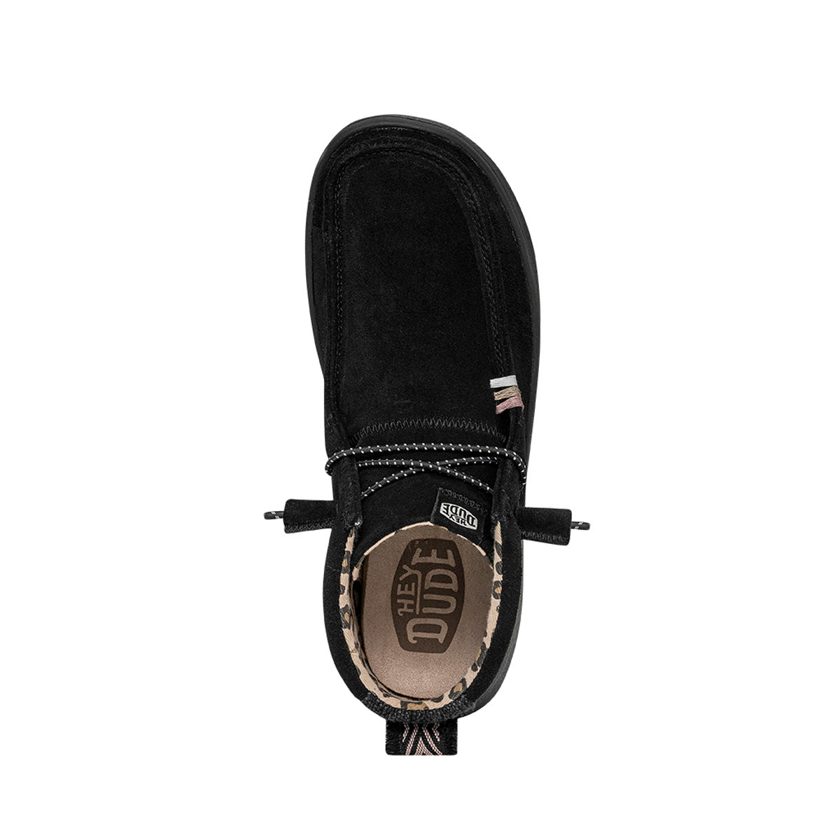 Wendy Peak Hi Suede Femmes - Black