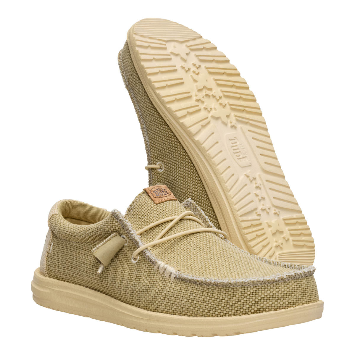 Wally Braided Men - Olive Grey/Boulder Tan