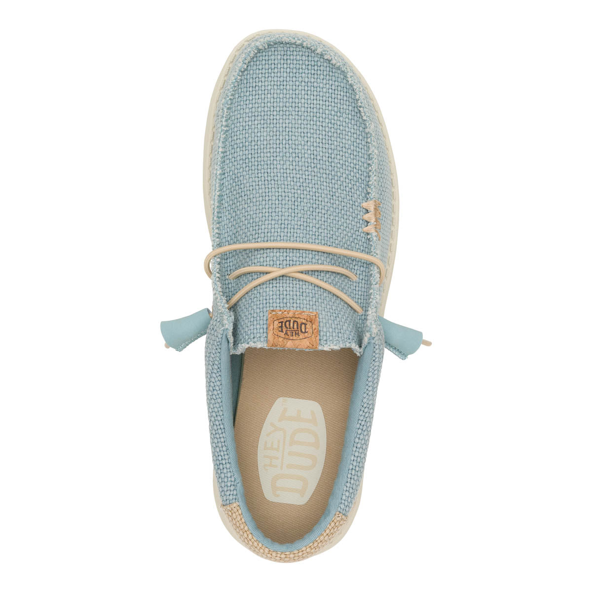 Wally Braided Hommes - Aqua/Tan