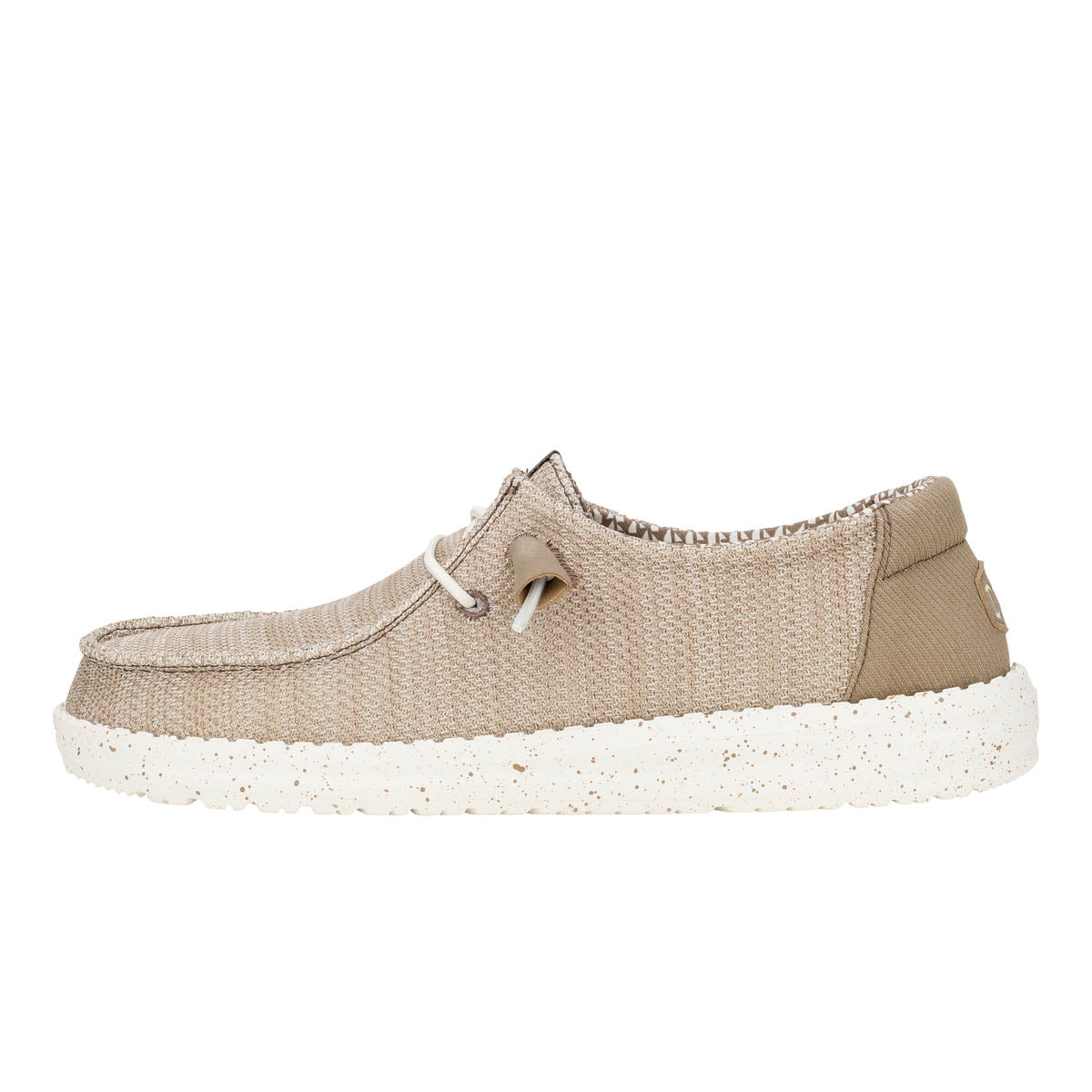 Hey Dude Wendy Donna, Scarpe Casual In Tela Elastica, Colore Nero, Taglia 7 US, Modello Slip-on