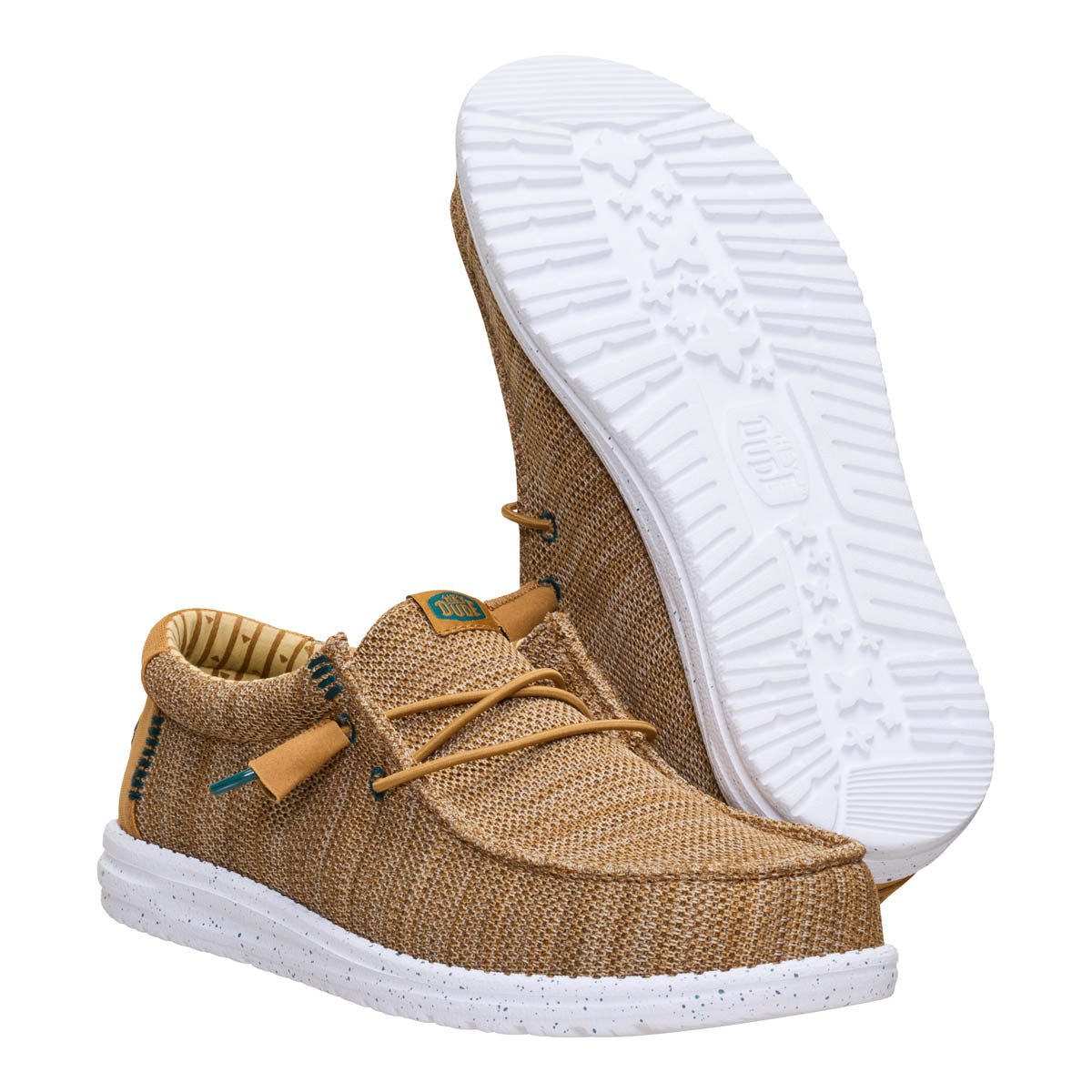 Wally Stretch Sox Men - Bone Brown/Multi