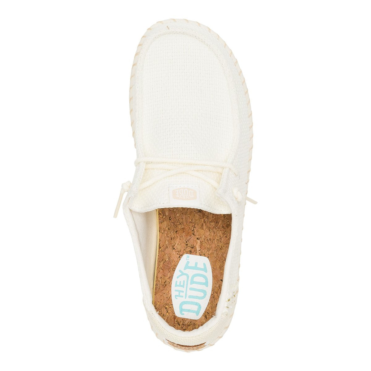Wendy Espadrille Woven Damen - White