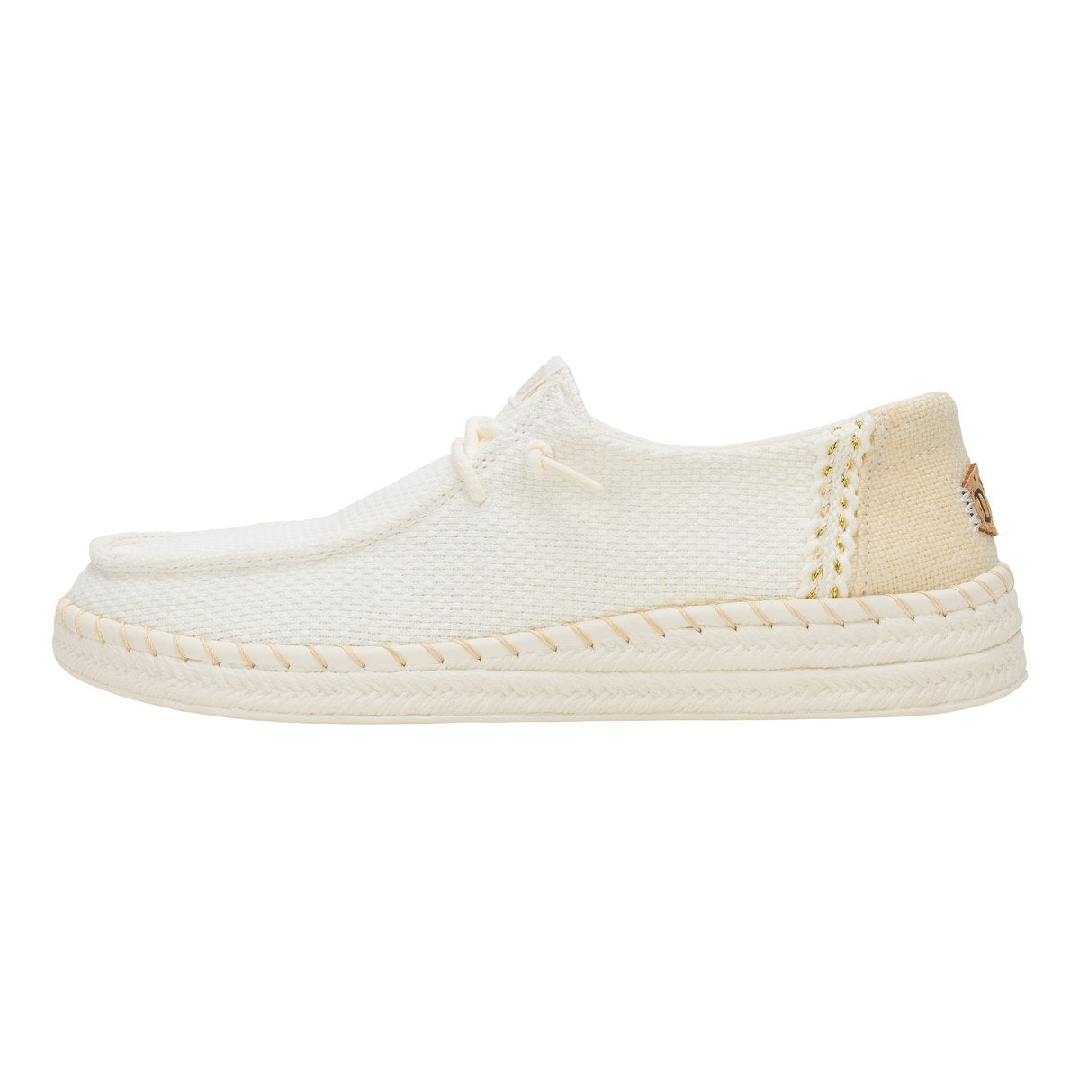 Wendy Espadrille Woven Damen - White