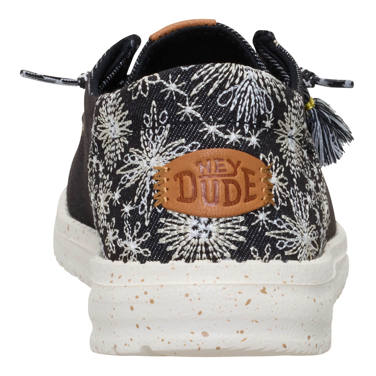Wendy Funk Brodé Floral Damen - Noir