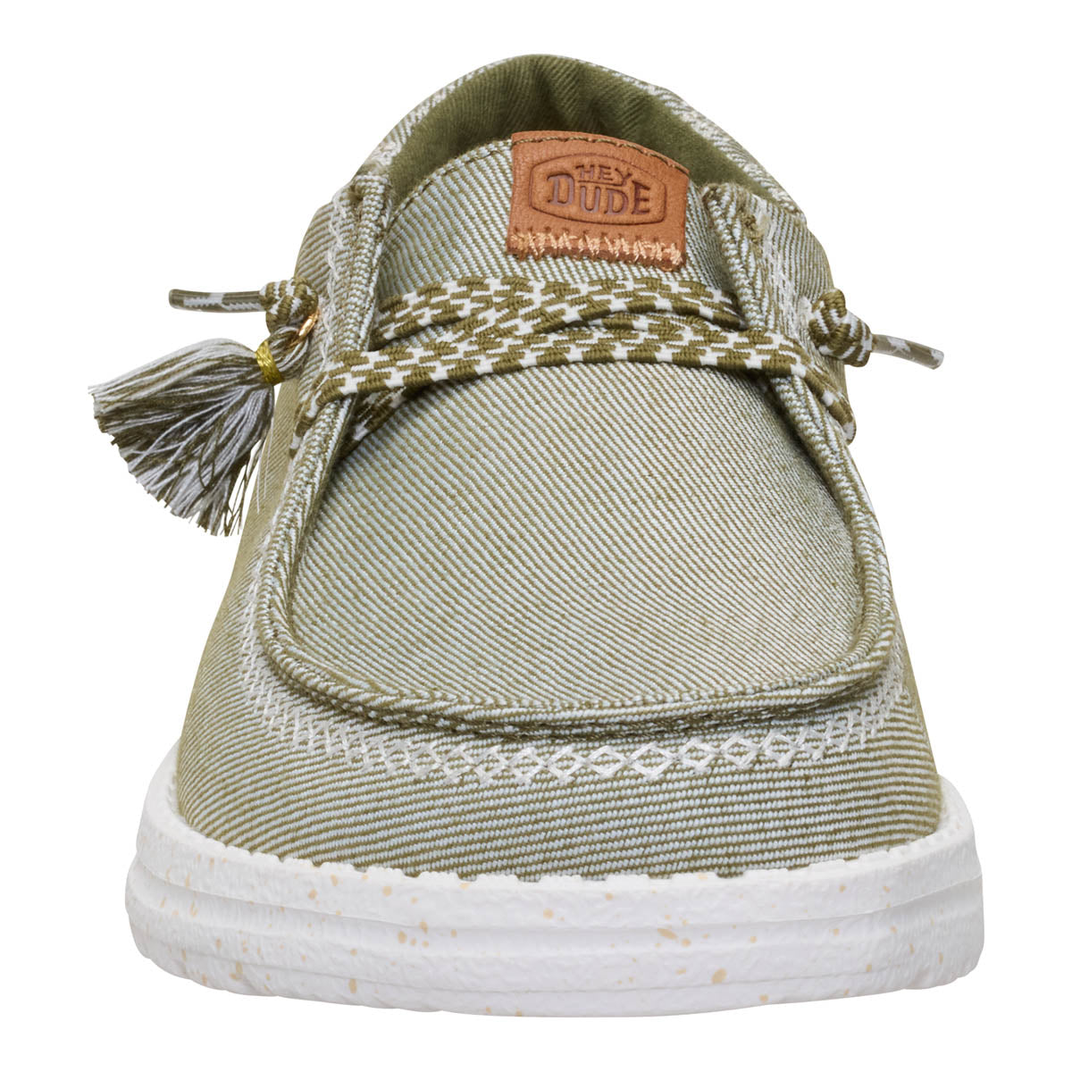 Wendy Funk Embroidered Floral Damen - Olive