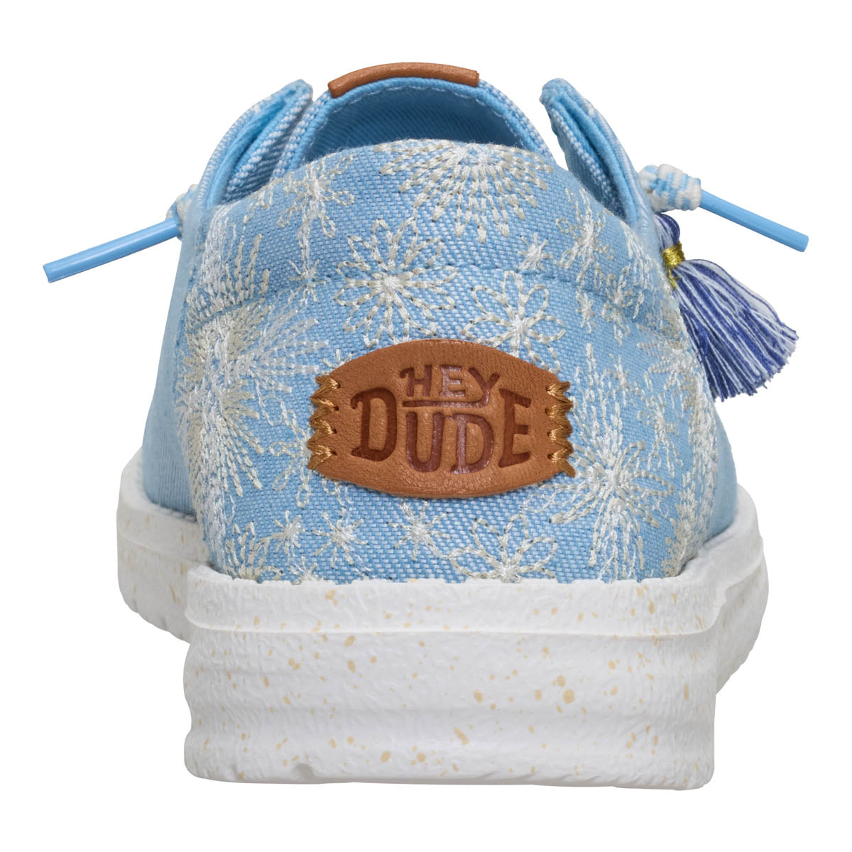 Wendy Funk Embroidered Floral Damen - Blue