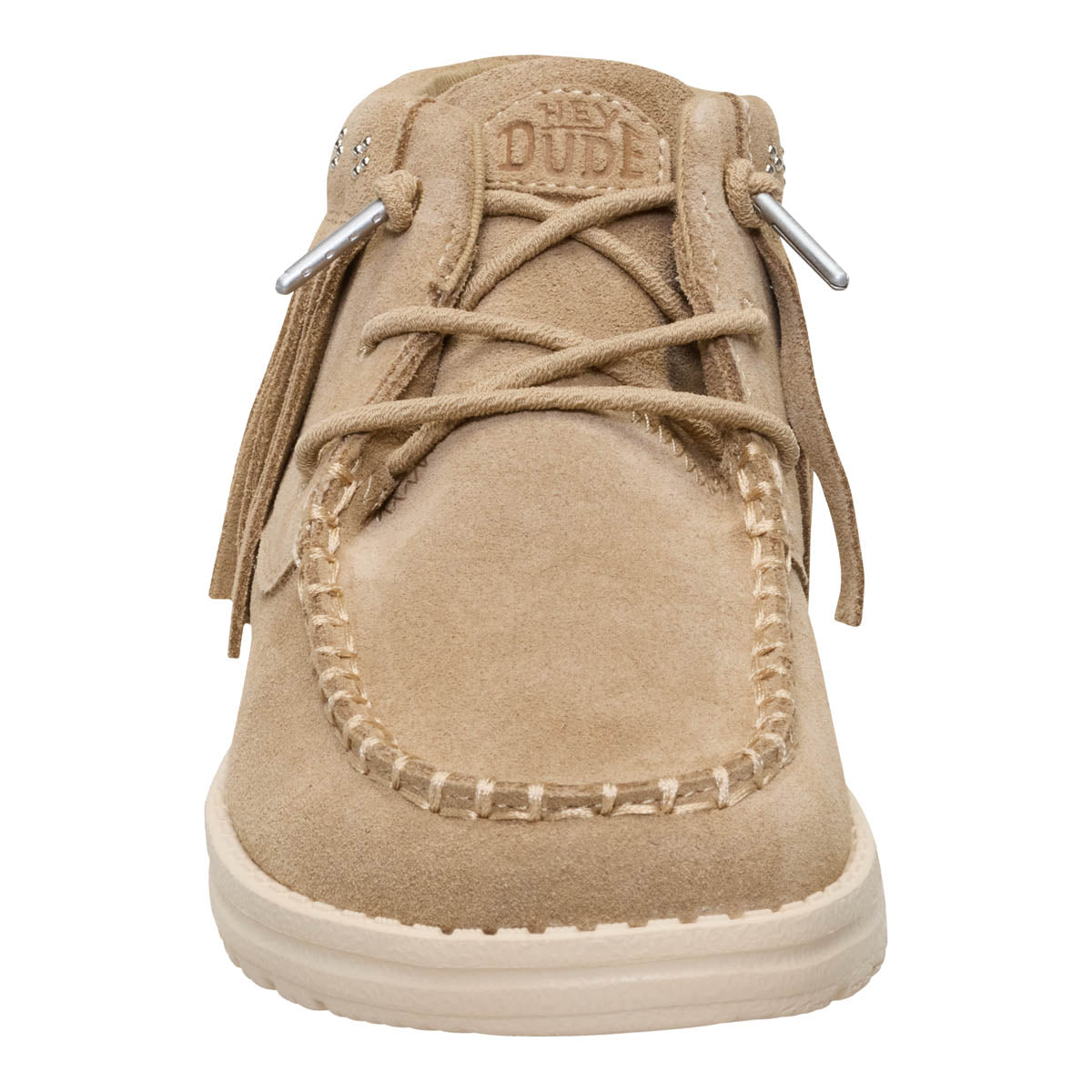 Wendy Mid Fringe Cowgirl Suede Damen - Tan