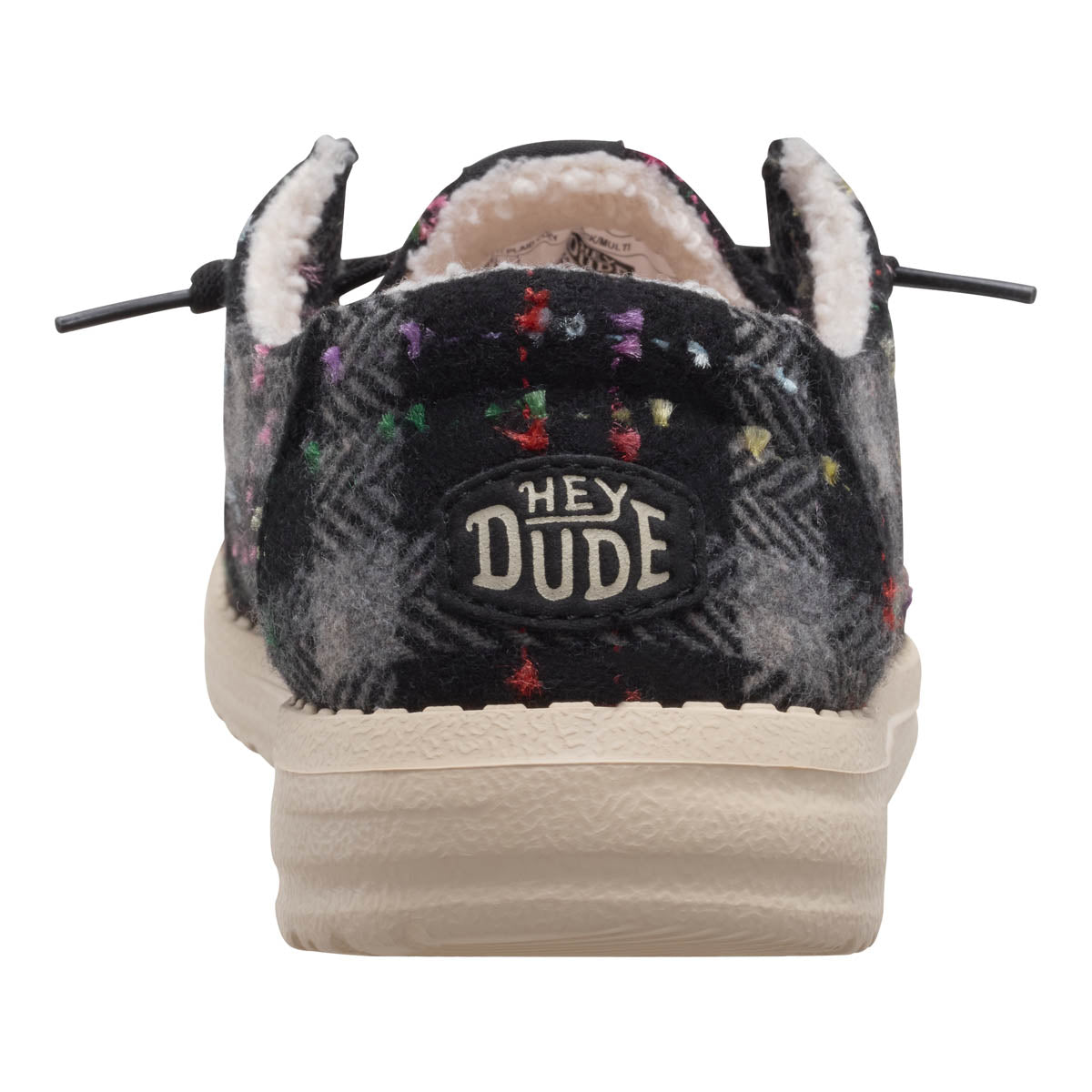 Wendy Confetti Plaid Cozy Damen - Black/Multi