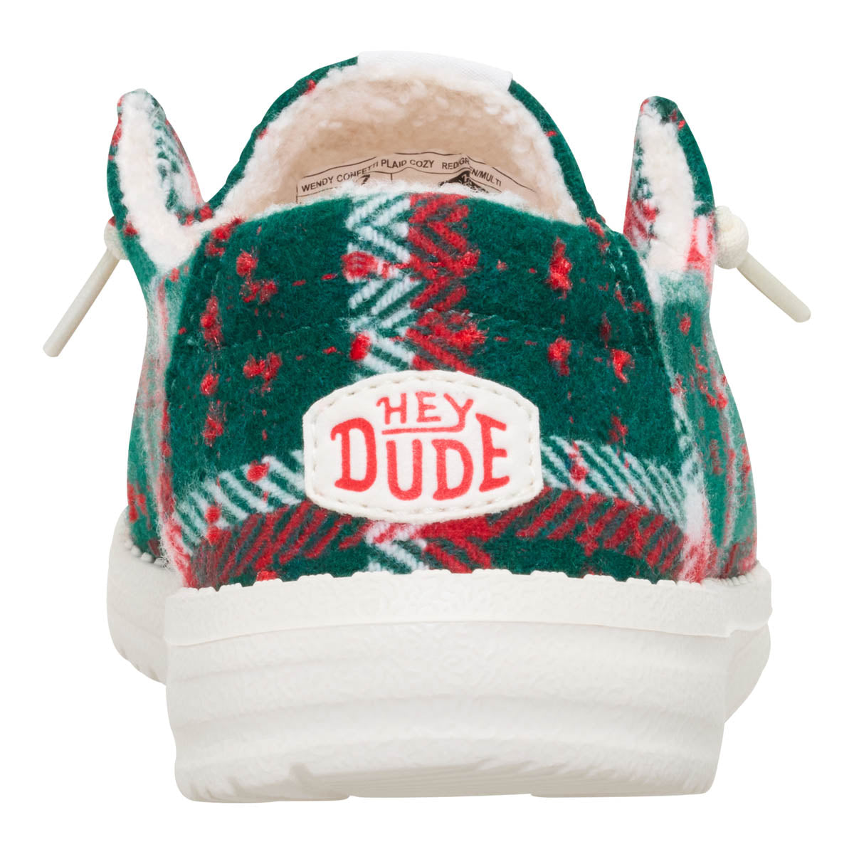 Wendy Confetti Plaid Cozy Damen} - Rouge/Vert/Multi