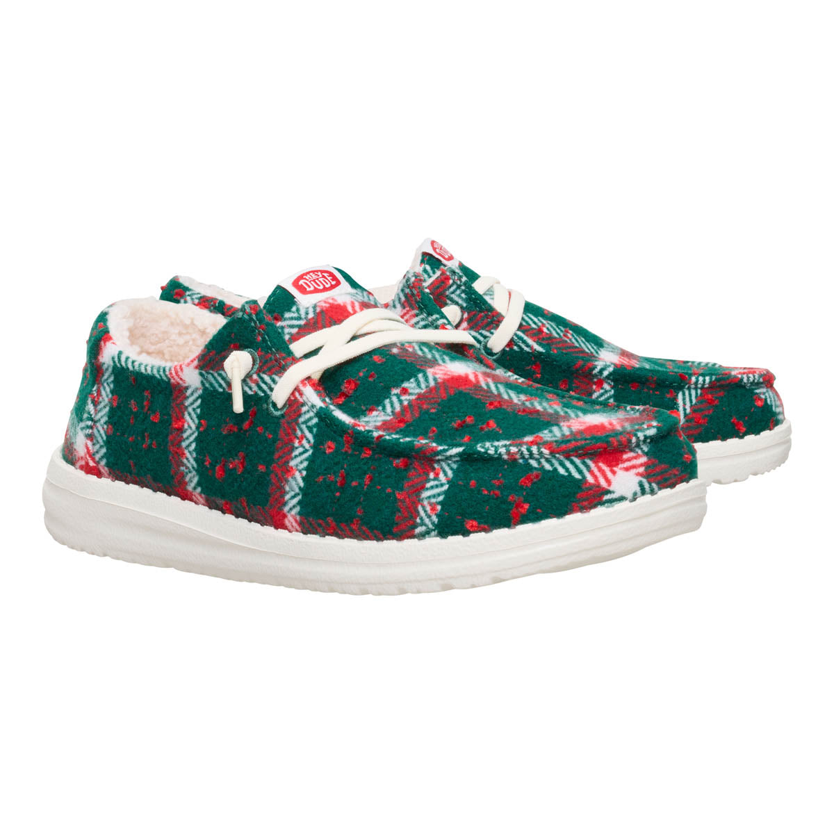 Wendy Confetti Plaid Cozy Damen - noir/multi
