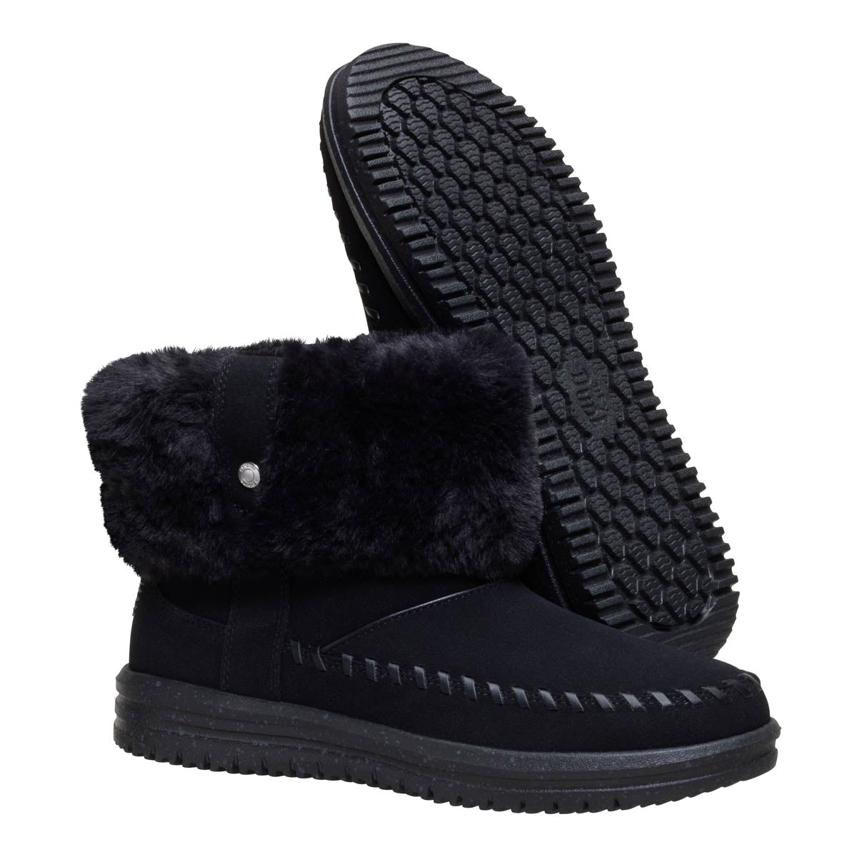 Camden Cuff Classic Cozy Damen} - Noir/Black