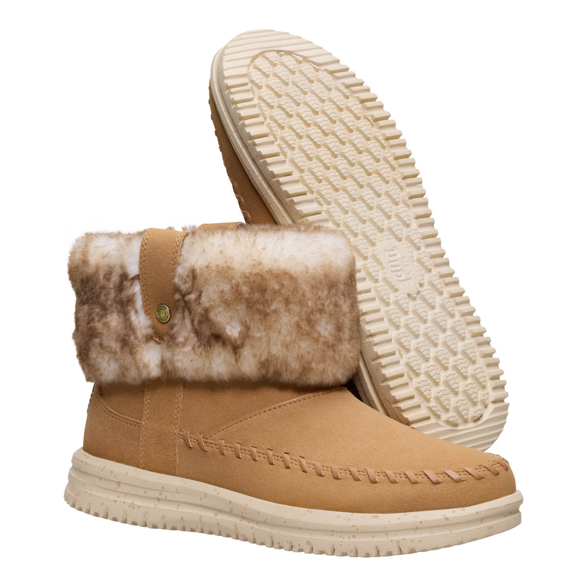 Camden Cuff Classic Cozy Damen - Cognac