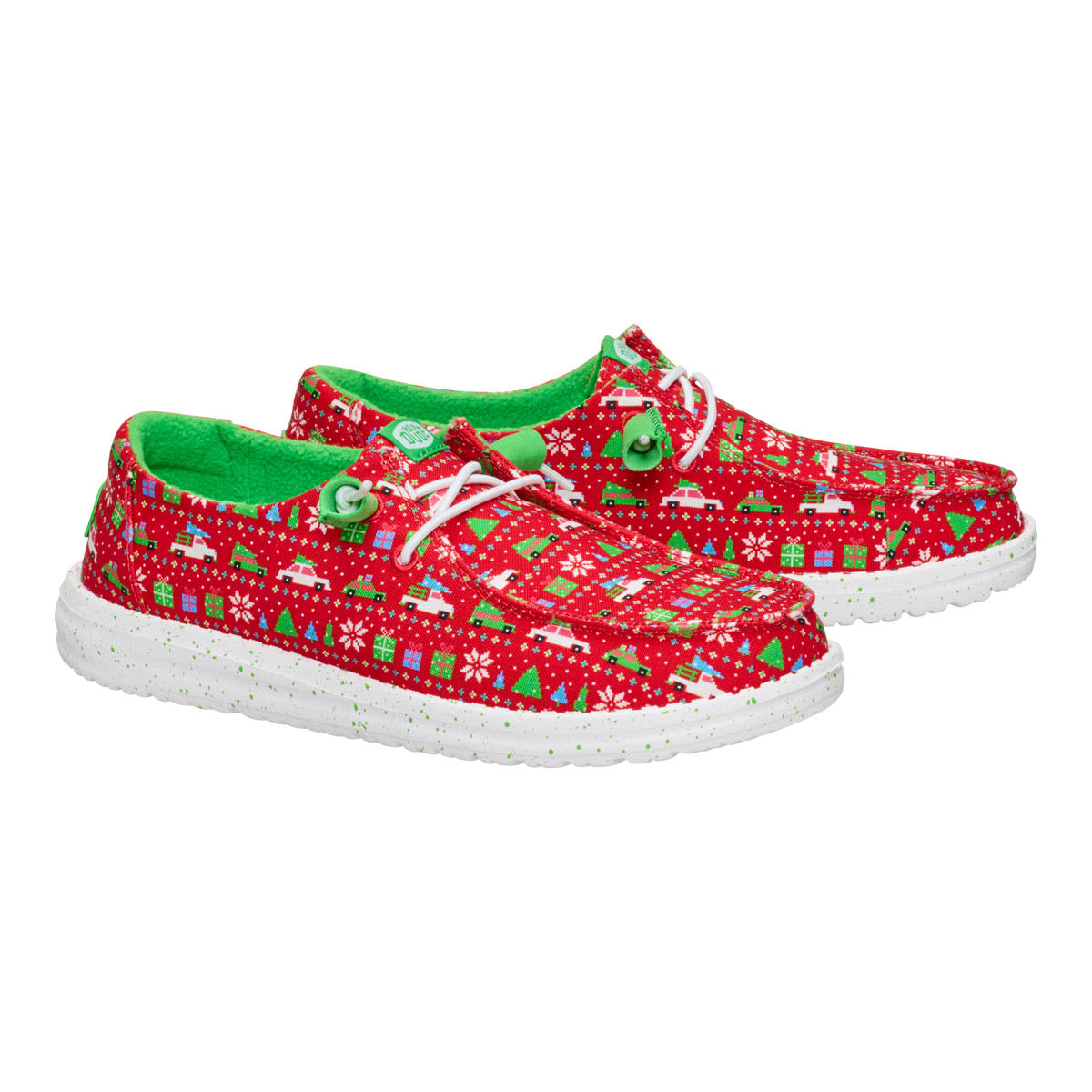 Wendy Holiday Sweater Damen - Red/Green