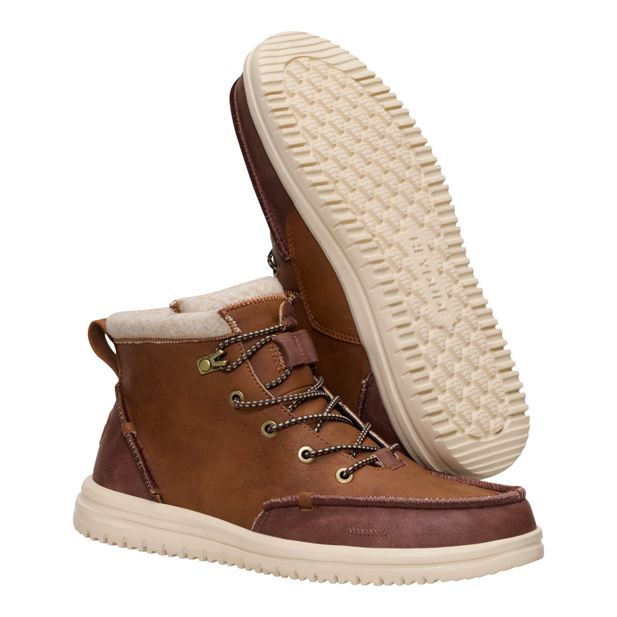 Bradley Classic con rivestimento in legno da uomo - Cognac/Multi