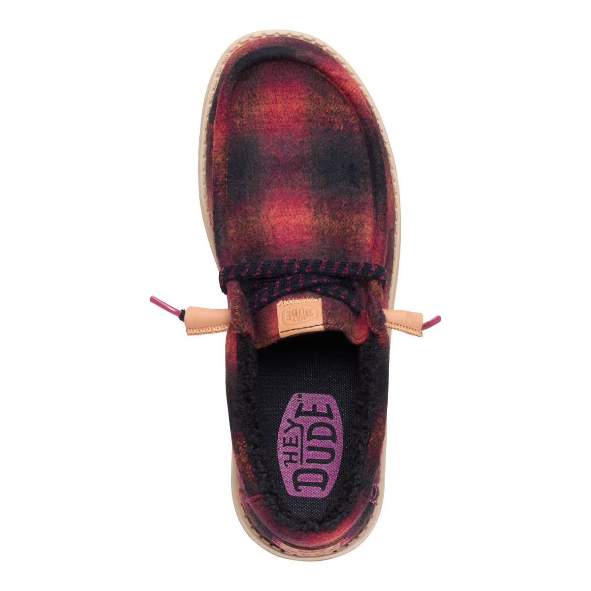 Wally Cozy Plaid Herren - Red Plaid/Black