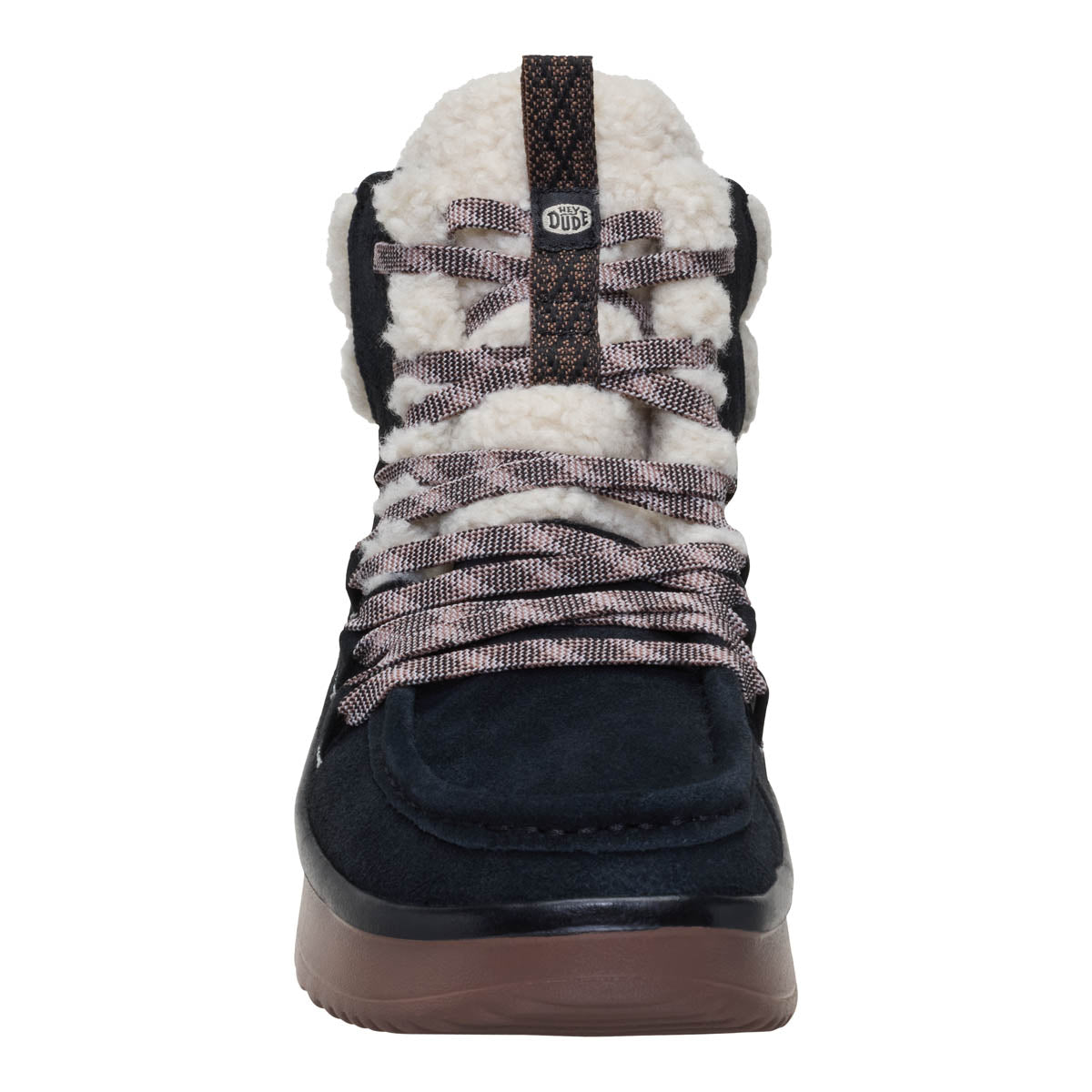 Wendy Peak Apres Suede CozStit Damen - Noir/Tan
