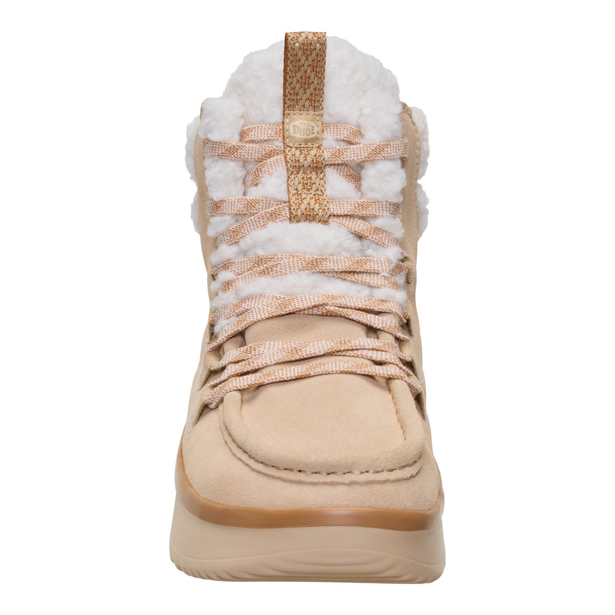 Wendy Peak Apres Suede CozStit Damen - Tan