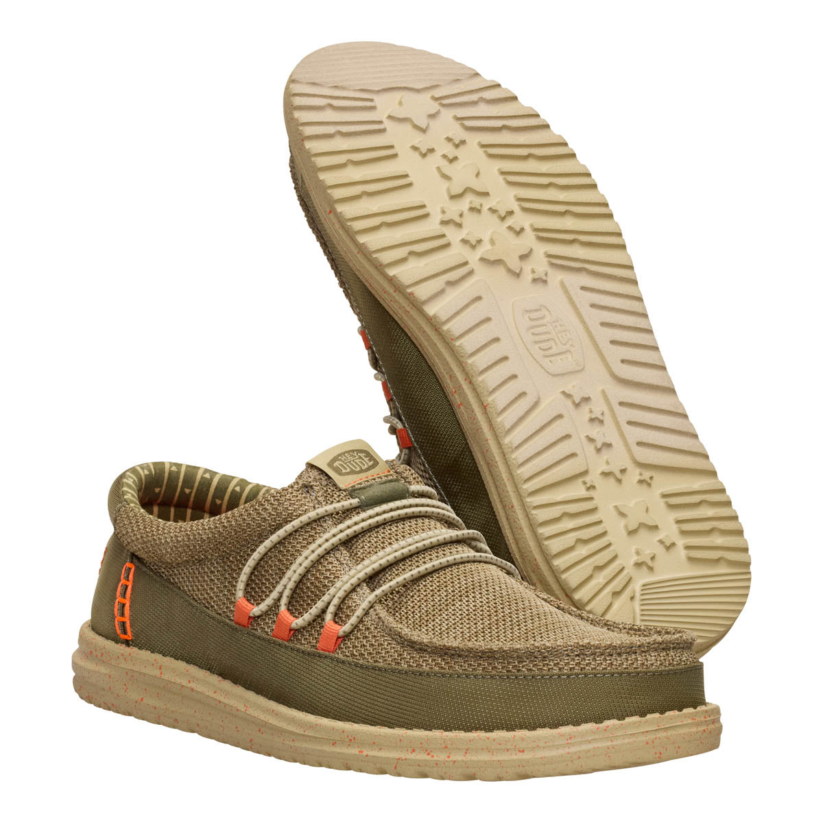 Wally Guard Stretch Sox Hommes - Burnt Olive/Multi