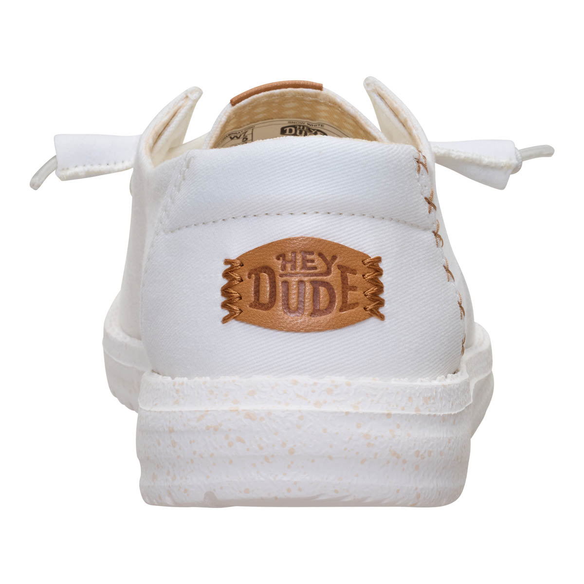 Wendy Chambray Grid Damen - Blanc neige