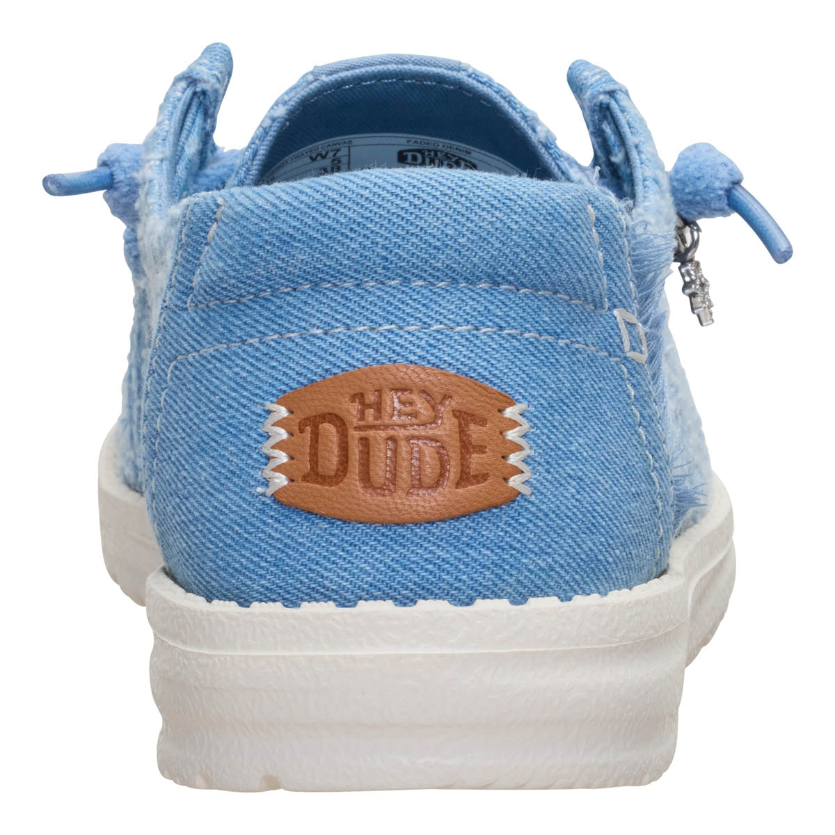 Wendy Frayed Canvas Damen - denim délavé