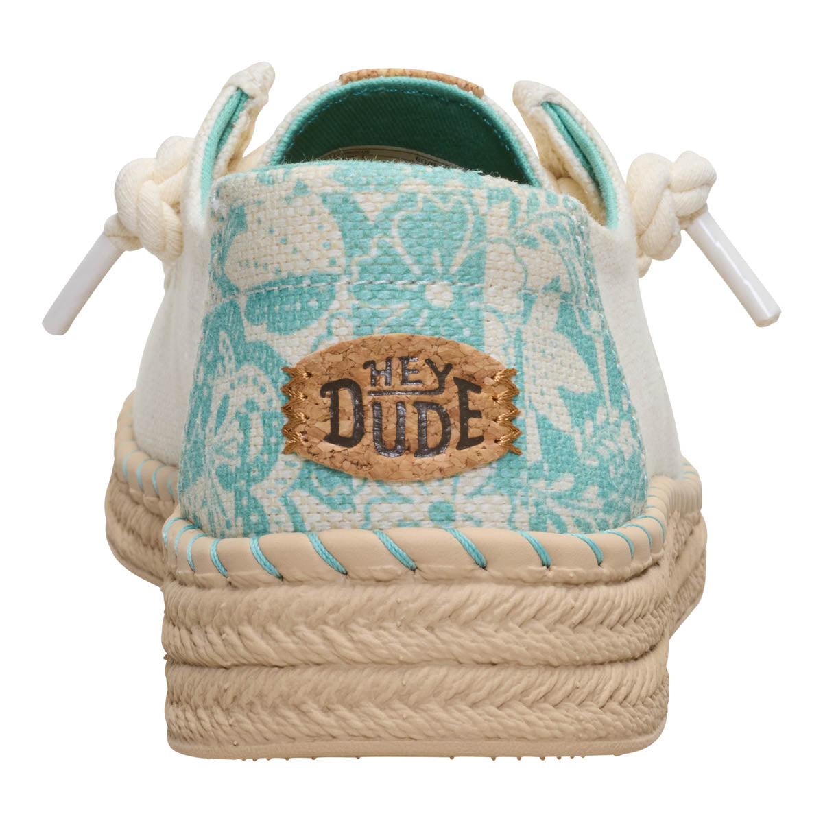 Wendy Espadrille Hibiscus Damen - Egret/Multi