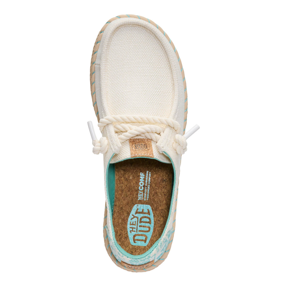 Wendy Espadrille Hibiscus Damen - Egret/Multi