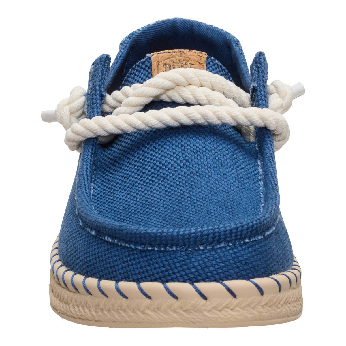 Wendy Espadrille Hibiscus Damen - Ensign Blue/Multi