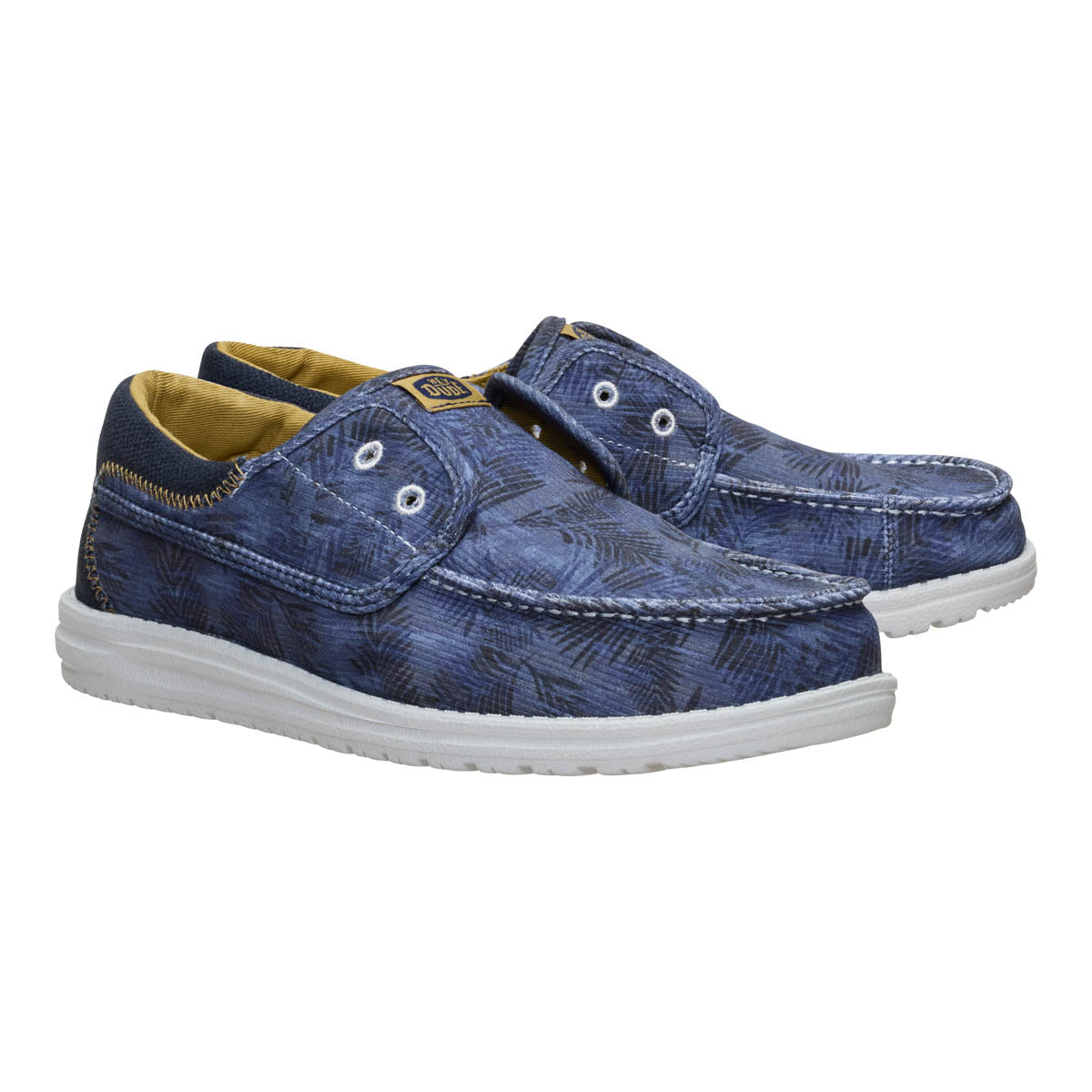 Wally Cru Washed Palm Men - Navy Blazer/Multi