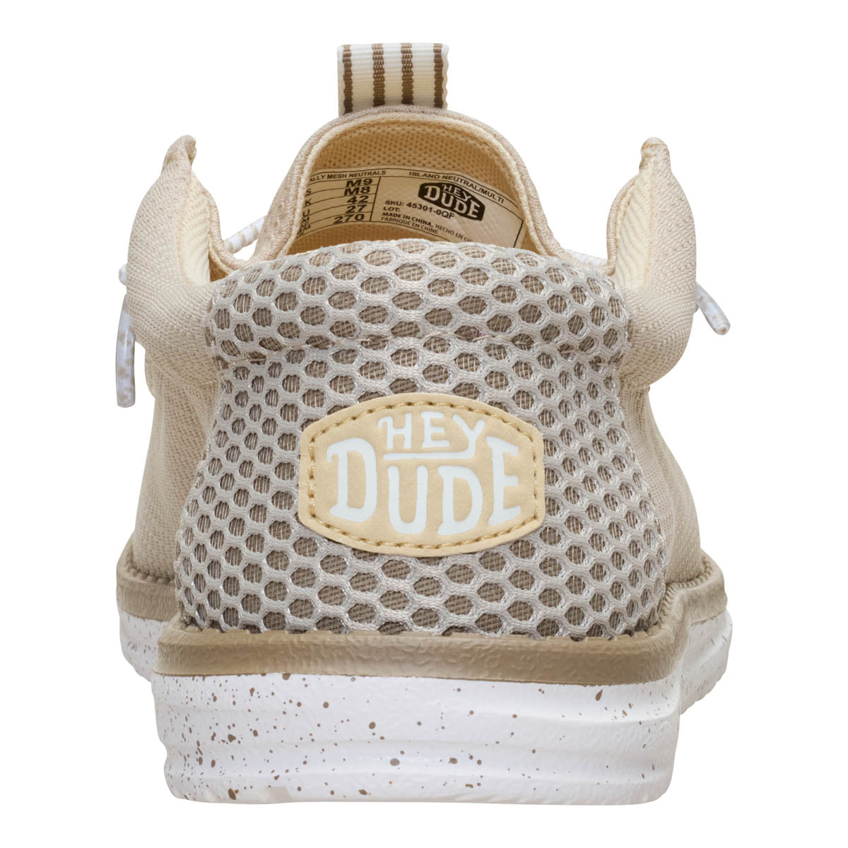 Wally Mesh Neutrals Hommes - Island Neutral/Multi