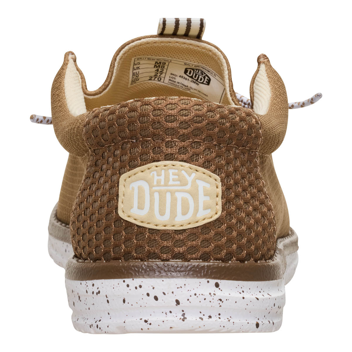 Wally Mesh Neutrals Hommes - Malt Brown/Multi