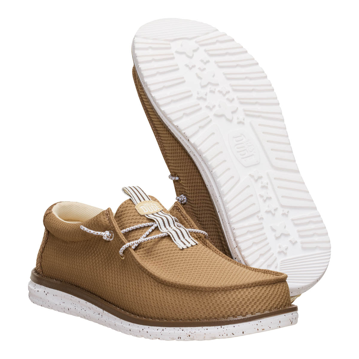 Wally Mesh Neutrals Hommes - Malt Brown/Multi