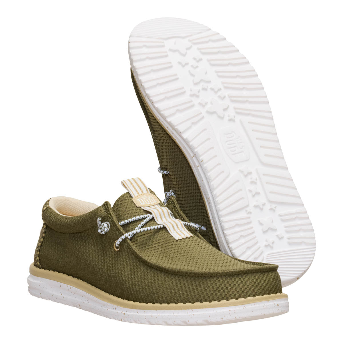 Wally Mesh Neutrals Hommes - Hiver Vert/Multi