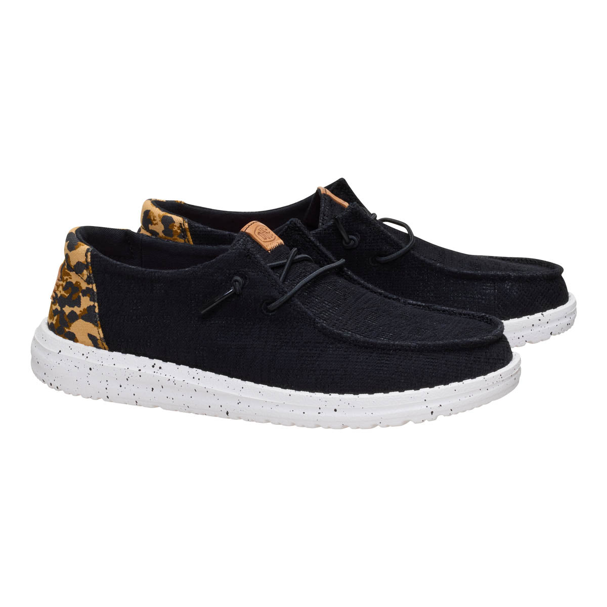 Wendy Wildcat Damen - Black/Leopard