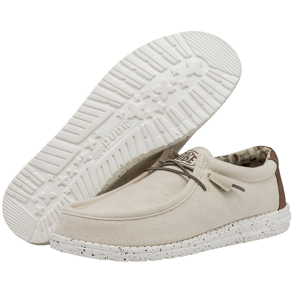 Wally Stretch Canvas Herren - Ivory