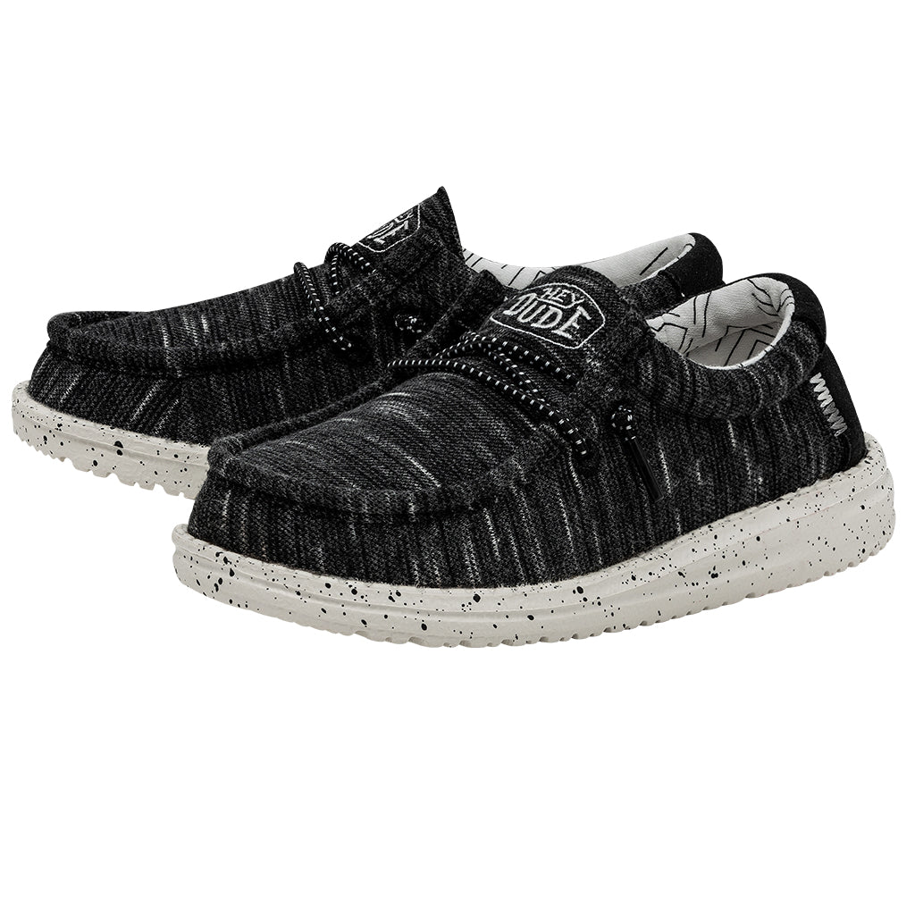 Wally Stretch Kinder - Black