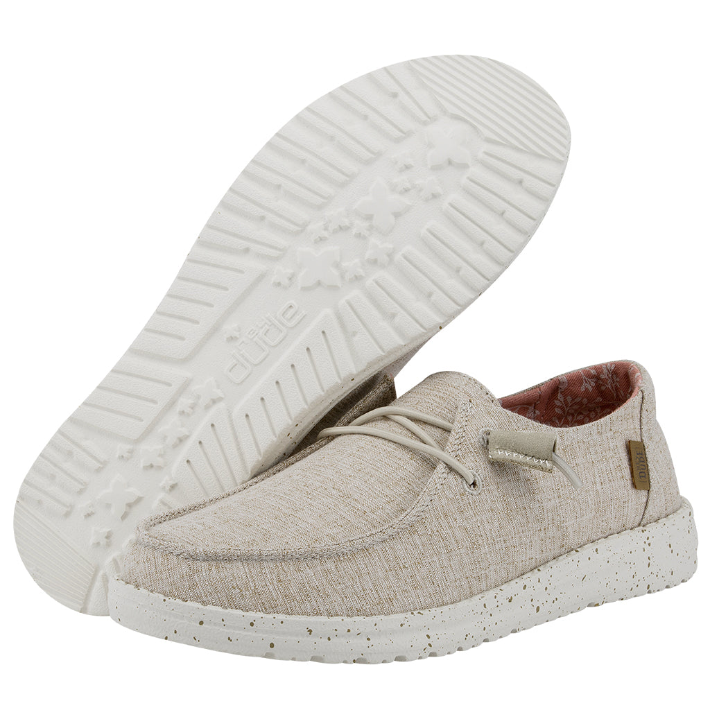 Wendy Chambray Ladies - White Nut