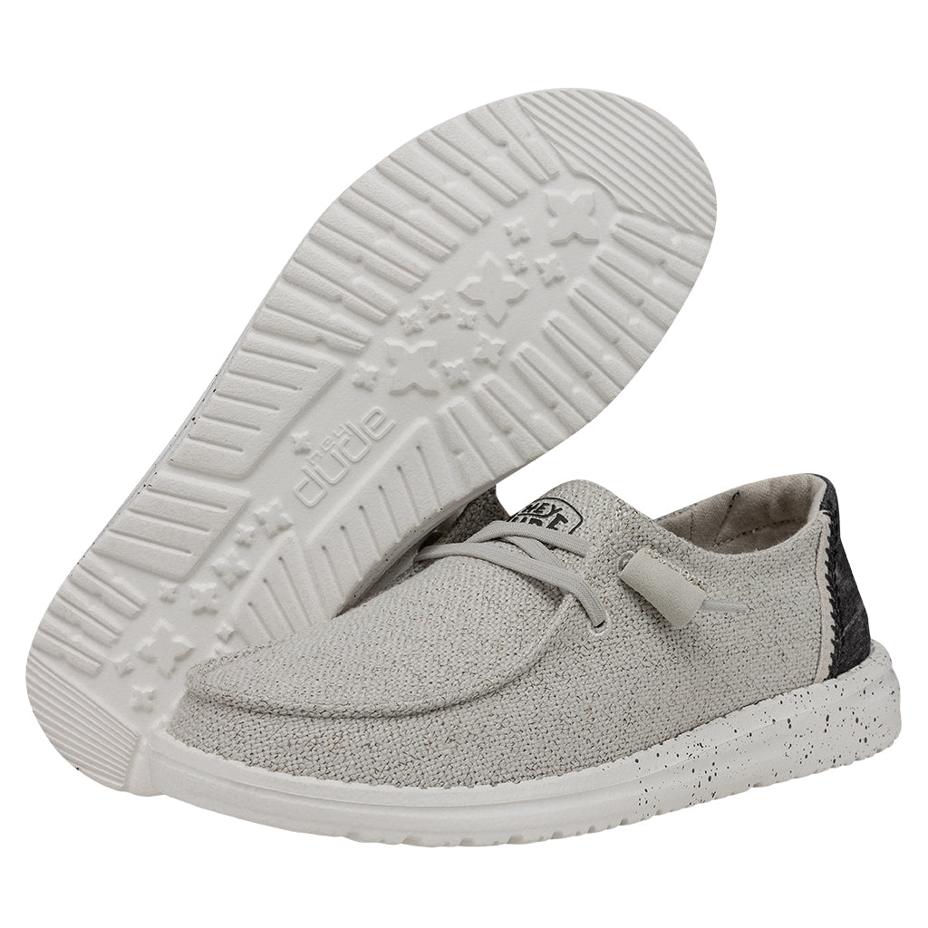 Wendy Woven Damen - Light Grey