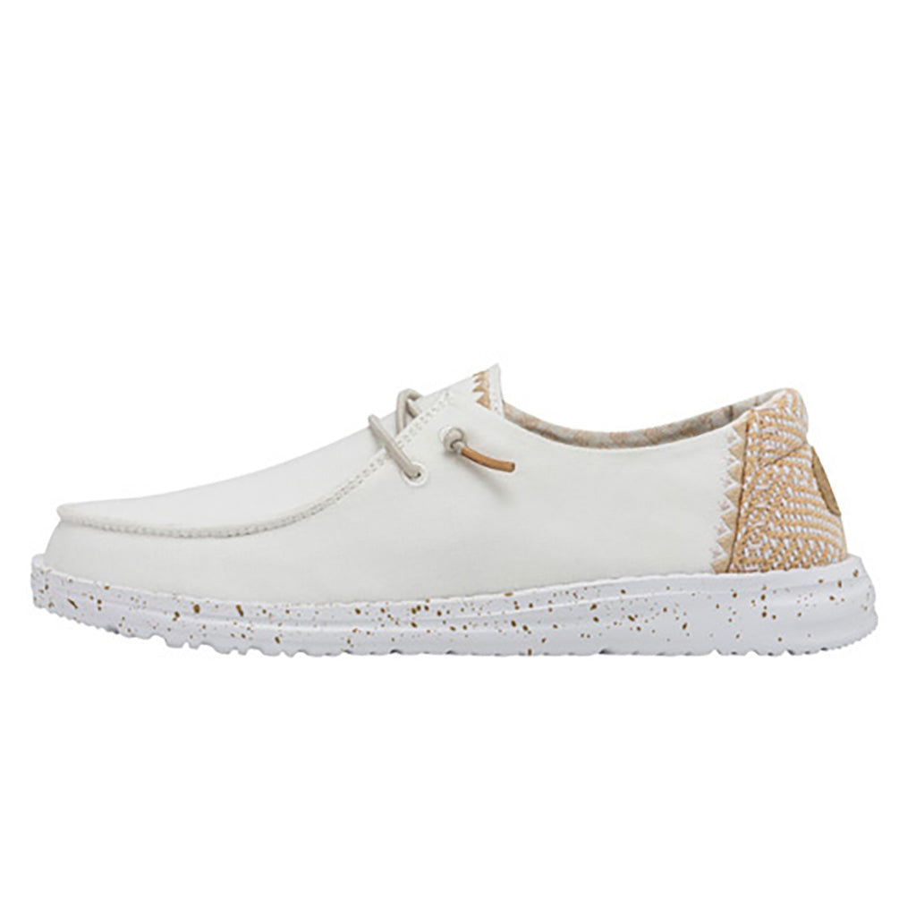 Wendy Chambray Woven Donna - White Sand