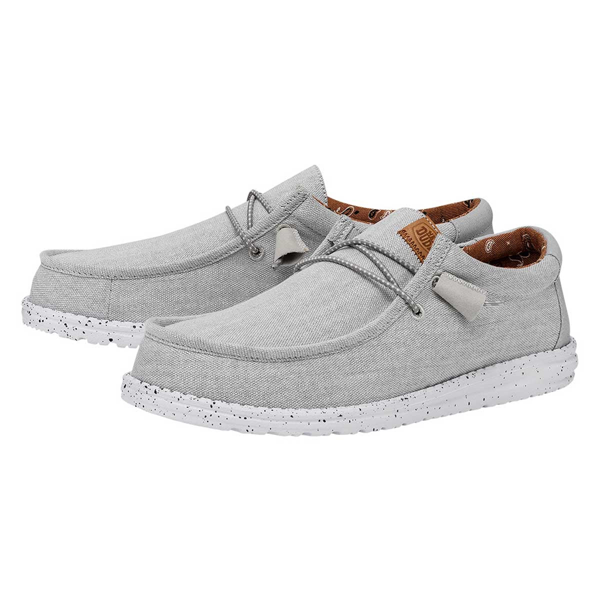 Hey dude grey shoes online